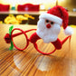 Festive Santa Glasses for Christmas