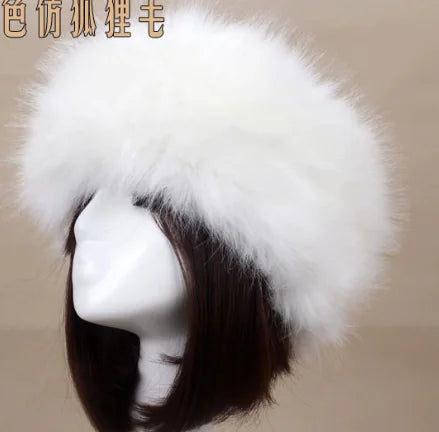 Fur Alpaca Winter Hat